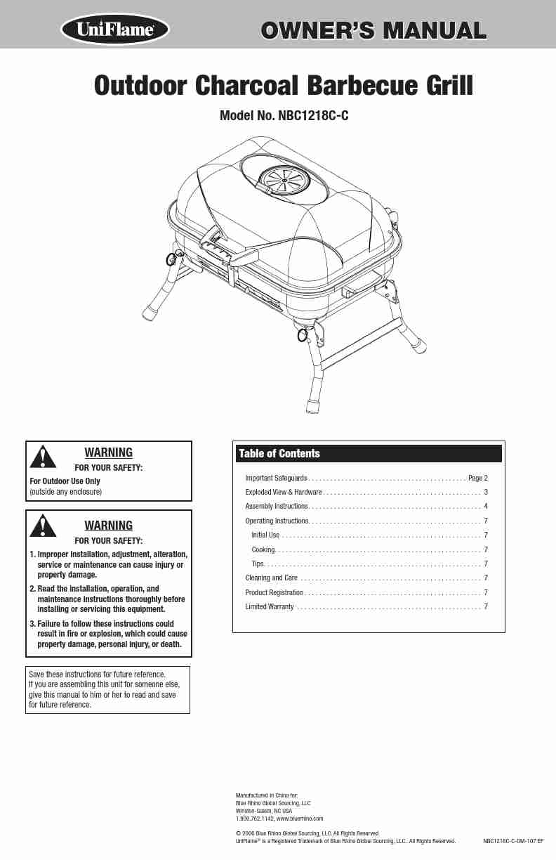 Blue Rhino Charcoal Grill NBN1218C-C-page_pdf